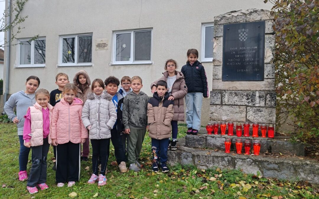 Dan sjećanja na žrtve Domovinskog rata i Dan sjećanja na žrtvu Vukovara i ŠabrnjePŠ Galovac