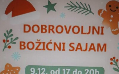 Pozivnica za Dobrovoljni Božićni Sajam