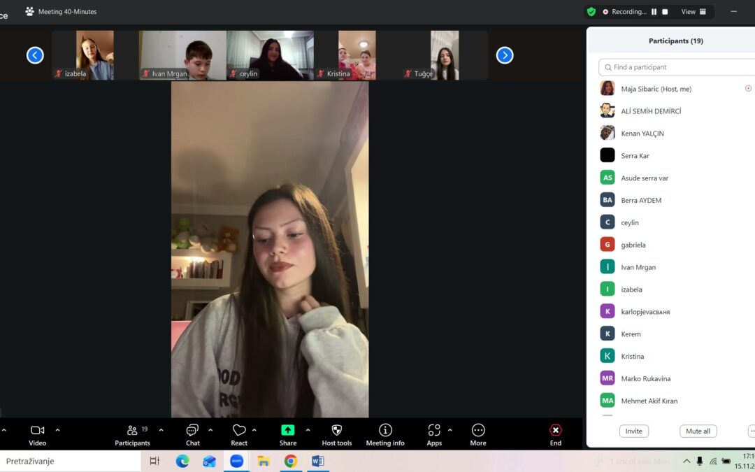Projekt e-Twinning ,,Sprich mit mir”