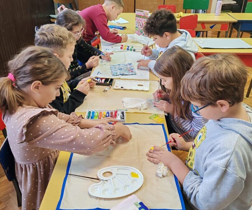 Zanimljiv i veseo tjedan u PŠ Galovac