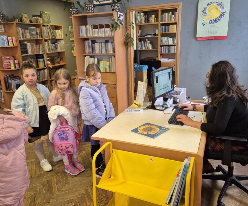 Posjet Dječjeg odjela knjižnice
