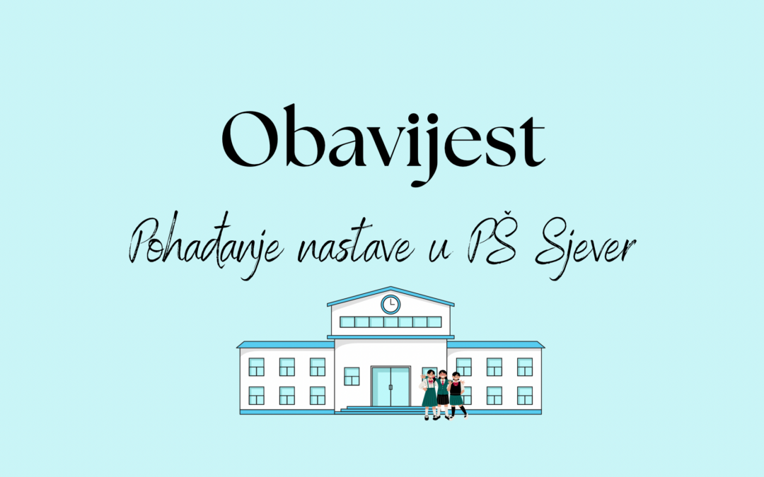 POPIS RAZREDNIH ODJELA PN – POHAĐANJE NASTAVE U PŠ SJEVER 
