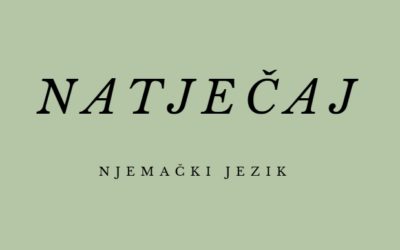 NATJEČAJ za zasnivanje radnog odnosa