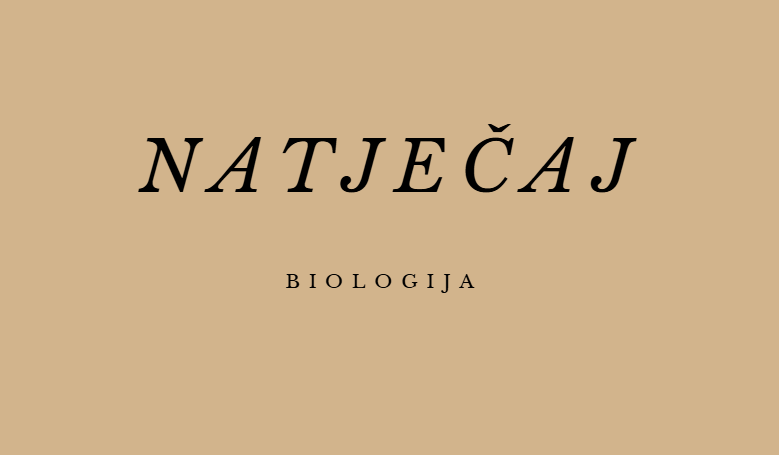 NATJEČAJ za zasnivanje radnog odnosa