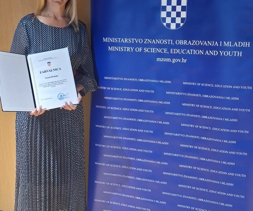Naša učiteljica među najuspješnijim odgojno-obrazovnim djelatnicima u školskoj godini 2025./2026.